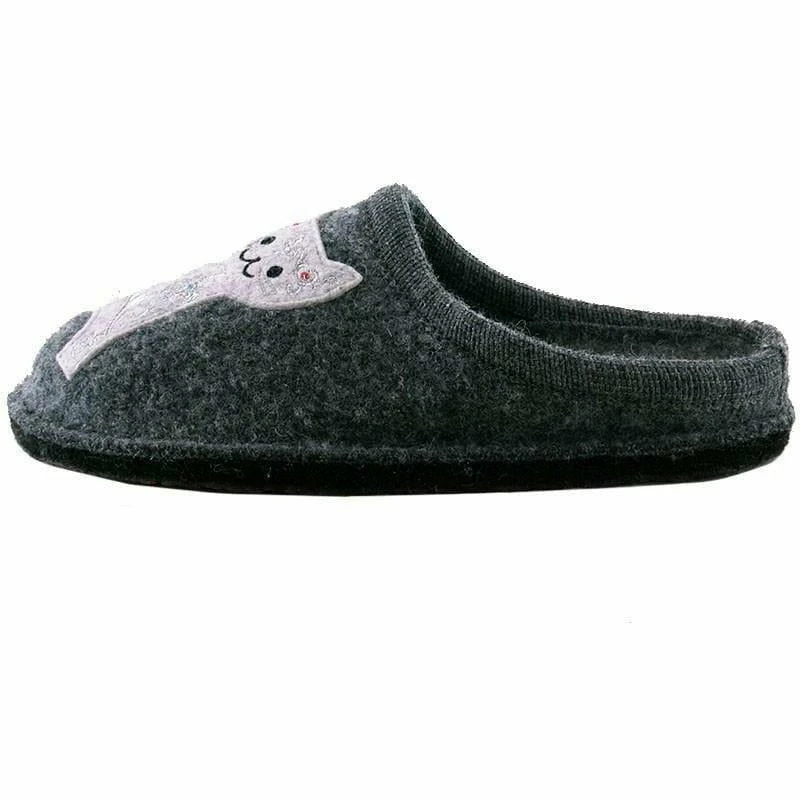 Haflinger Womens Lizzy Wool Slipper 2 Haflinger Womens Lizzy Wool Slipper - Image 2