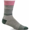 Sockwell Womens Remix Essential Comfort Crew Socks