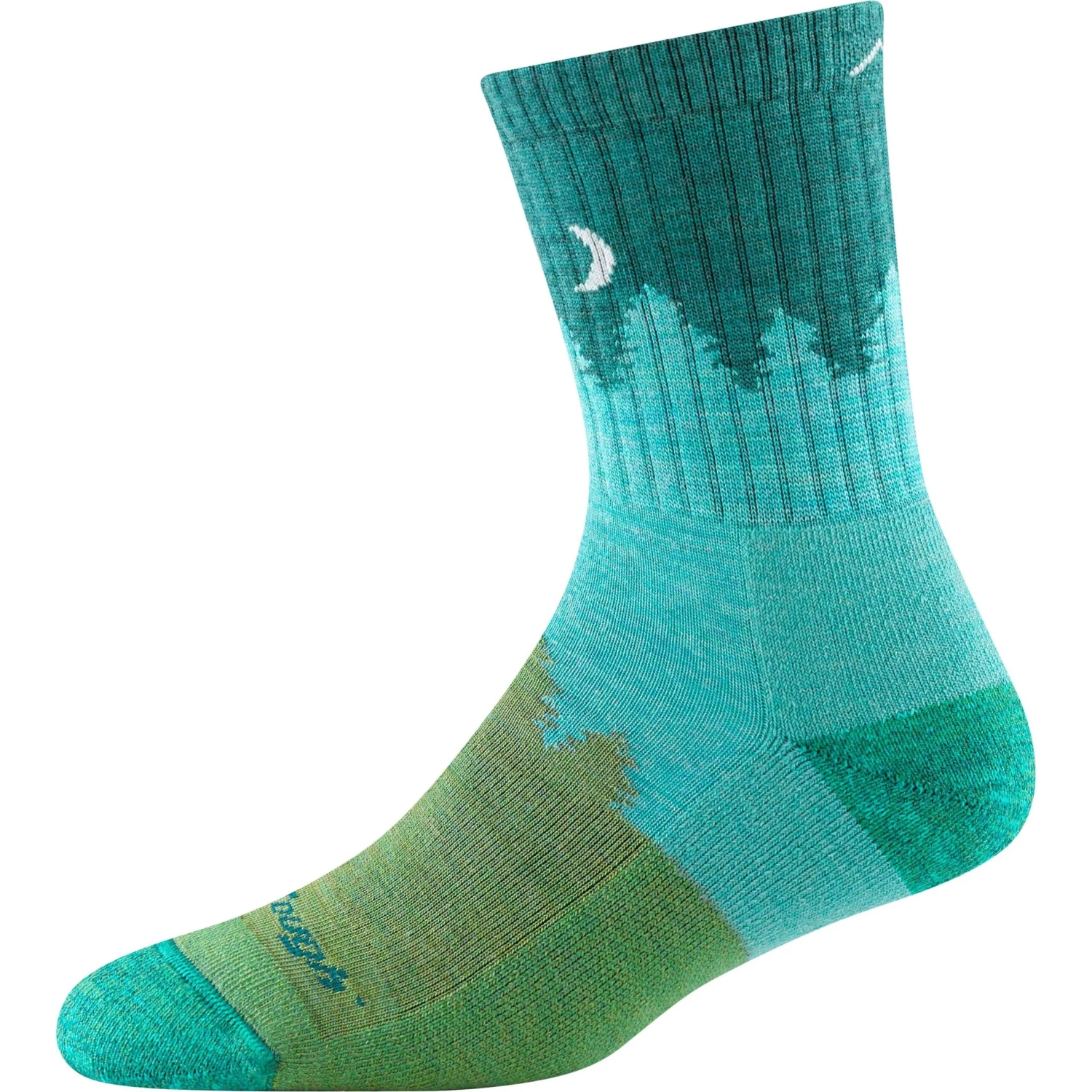 Darn Tough Womens Treeline Micro Crew Midweight Hiking Socks 2 Darn Tough Womens Treeline Micro Crew Midweight Hiking Socks - Image 2