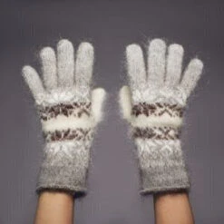 Siberia Spirit Frosted Snowflakes Gloves