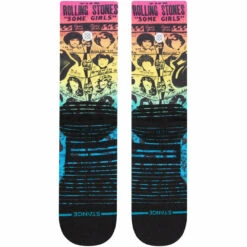Stance Rolling Stones Crew Socks -Fashion Comprehensive 28755 ROLLINGSTONES 2