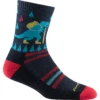 Darn Tough Kids Ty-Ranger-Saurus Micro Crew Lightweight Hiking Socks