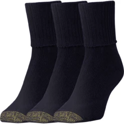 Gold Toe Womens Bermuda Turn Cuff Socks
