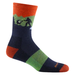 Darn Tough Mens Close Encounters Micro Crew Midweight Hiking Socks -Fashion Comprehensive 5014 Eclipse