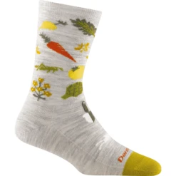 Darn Tough Womens Farmers Market Crew Lightweight Lifestyle Socks