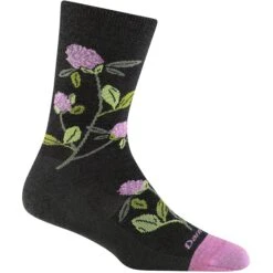 Darn Tough Womens Blossom Crew Lightweight Lifestyle Socks
