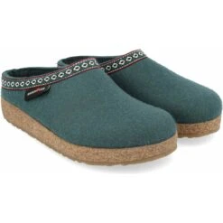Haflinger GZ Classic Grizzly Wool Clog -Fashion Comprehensive 711001108