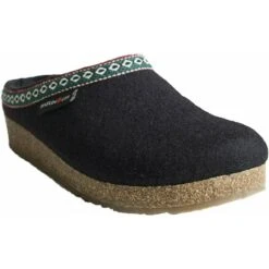 Haflinger GZ Classic Grizzly Wool Clog -Fashion Comprehensive 711001 003