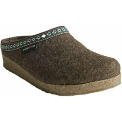 Haflinger GZ Classic Grizzly Wool Clog -Fashion Comprehensive 711001 552