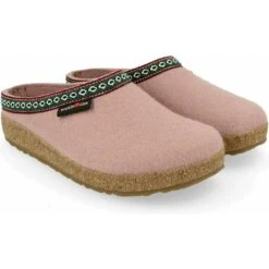 Haflinger GZ Classic Grizzly Wool Clog -Fashion Comprehensive 711001 83