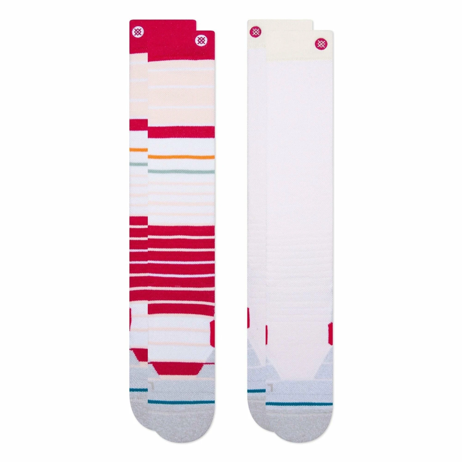 Stance Pinky Promise Snow OTC 2-Pack Socks 1 Stance Pinky Promise Snow OTC 2-Pack Socks