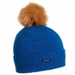 Turtle Fur Lambswool Sara-Jane Beanie -Fashion Comprehensive Blue
