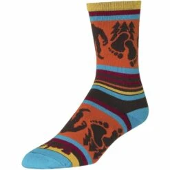 SockGuy Big Footin' Performance Crew Socks -Fashion Comprehensive CRBIGFOOTIN BigFootin front