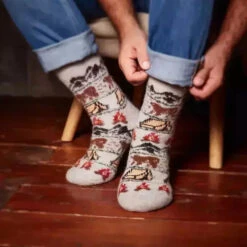 Siberia Spirit Campout Fun Crew Socks 5 Siberia Spirit Campout Fun Crew Socks -Fashion Comprehensive Camping crew thick wool socks 720x 16300426 a292 4b04 95c9 76608ae2fcb6