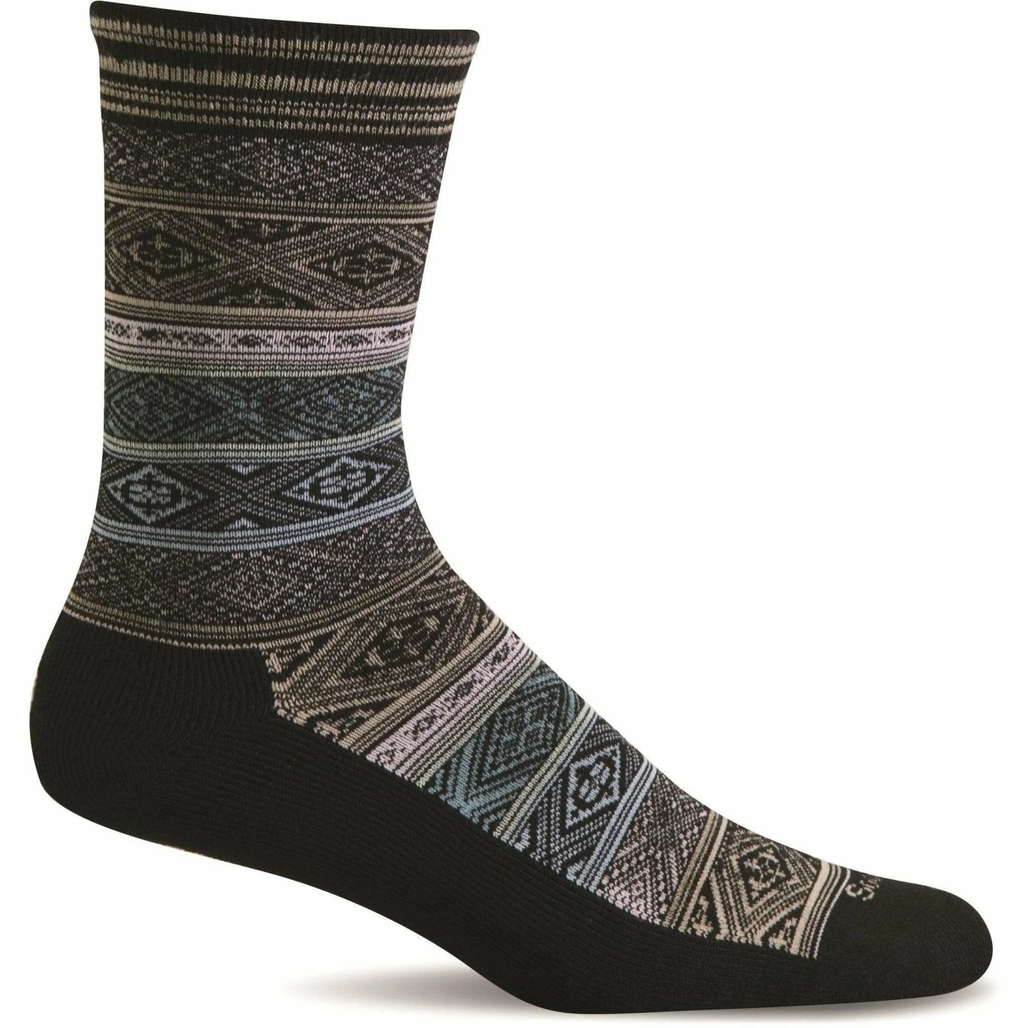 Sockwell Womens Boho Essential Comfort Crew Socks 2 Sockwell Womens Boho Essential Comfort Crew Socks - Image 2