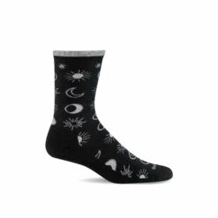 Sockwell Womens Celestial Essential Comfort Crew Socks