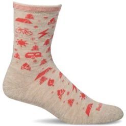 Sockwell Womens Campy Essential Comfort Crew Socks