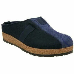 Haflinger Womens Magic Wool Clog -Fashion Comprehensive MagicDenim 7fc943b8 4c7f 487b ae2b 205eb4acd06f