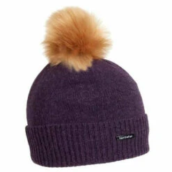 Turtle Fur Lambswool Sara-Jane Beanie -Fashion Comprehensive Meteor