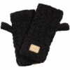 Turtle Fur Mika Wool Fingerless Mittens