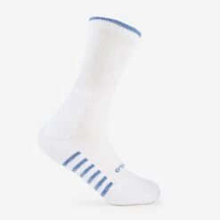 Thorlo Unisex Pickleball LIght Cusion Crew Socks -Fashion Comprehensive P1CXU0 WHT 3