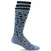 Sockwell Womens Leopard Moderate Compression Knee-High Socks
