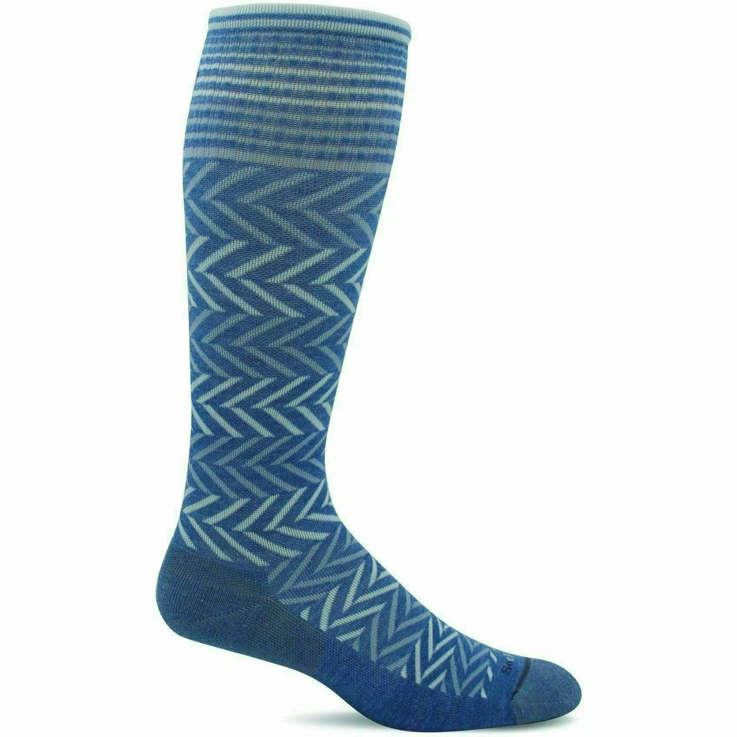 Sockwell Womens Chevron Moderate Compression Knee-High Socks 5 Sockwell Womens Chevron Moderate Compression Knee-High Socks - Image 5