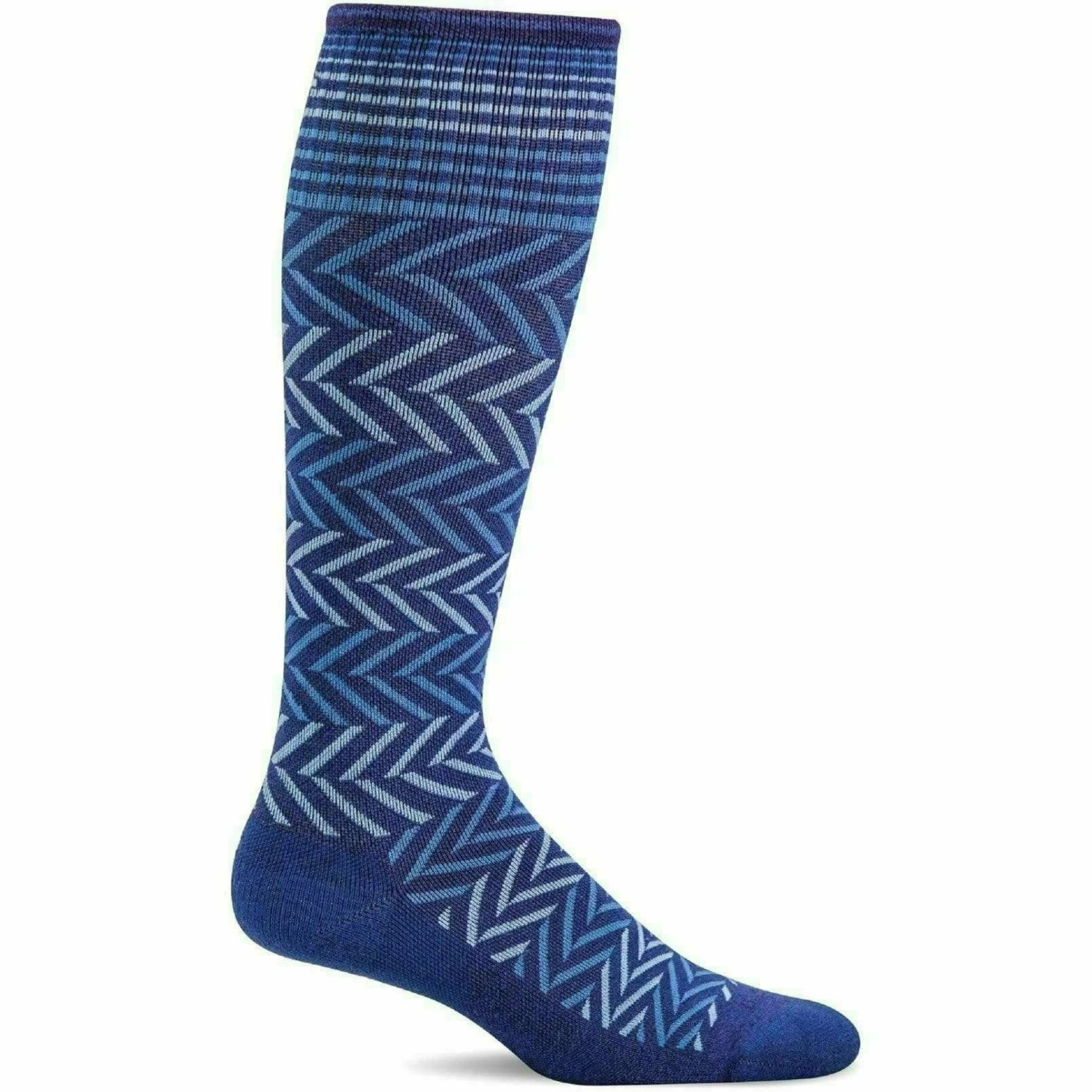 Sockwell Womens Chevron Moderate Compression Knee-High Socks 10 Sockwell Womens Chevron Moderate Compression Knee-High Socks - Image 10