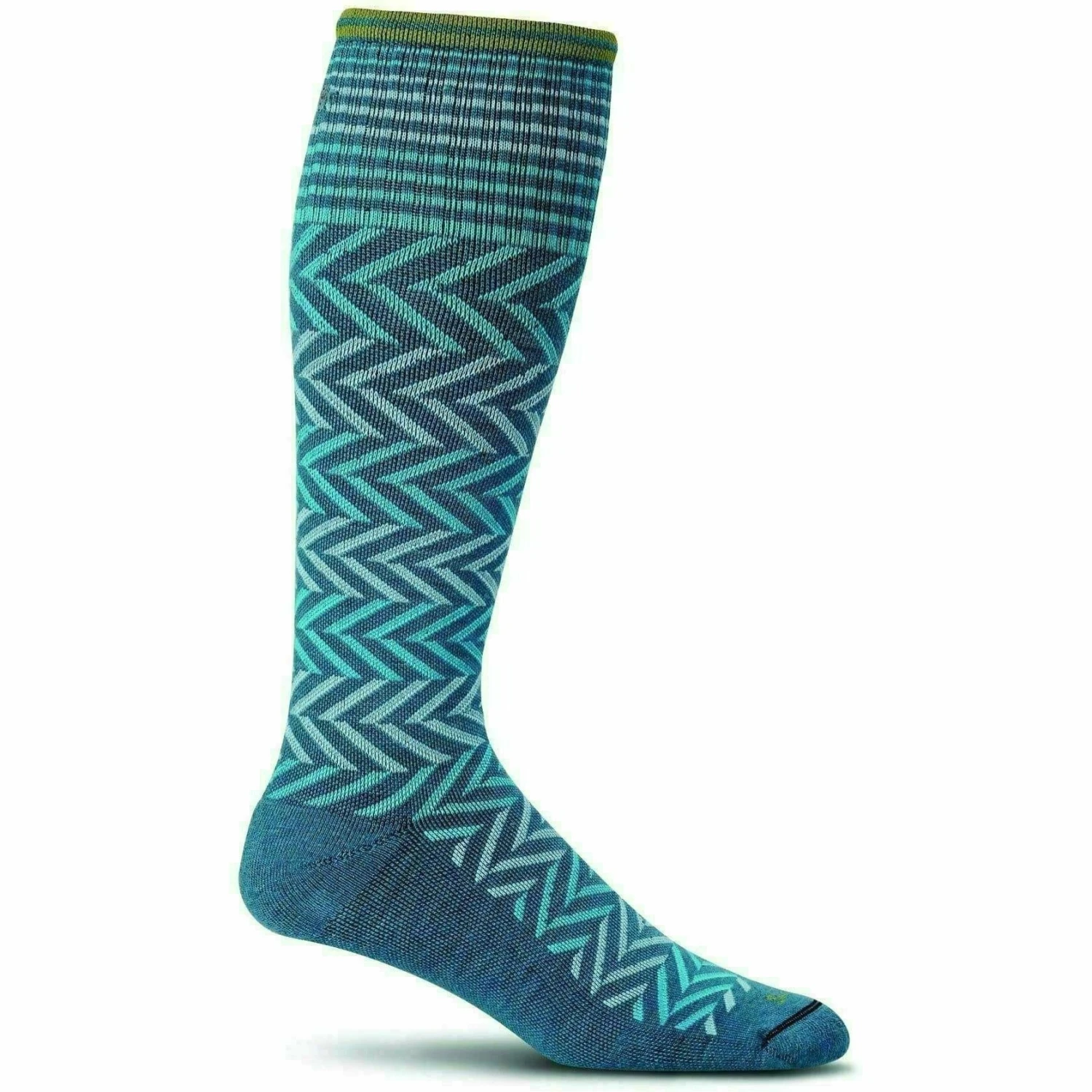 Sockwell Womens Chevron Moderate Compression Knee-High Socks 11 Sockwell Womens Chevron Moderate Compression Knee-High Socks - Image 11