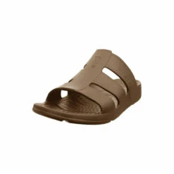 NuuSol Stanley Mens Slide Sandals -Fashion Comprehensive SmokedBronzeM1