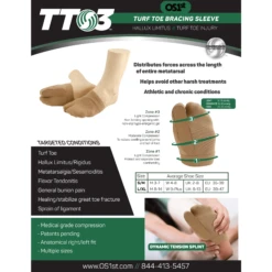 OS1st TT3 Turf Toe Brace 7 OS1st TT3 Turf Toe Brace -Fashion Comprehensive TT3Techsheet