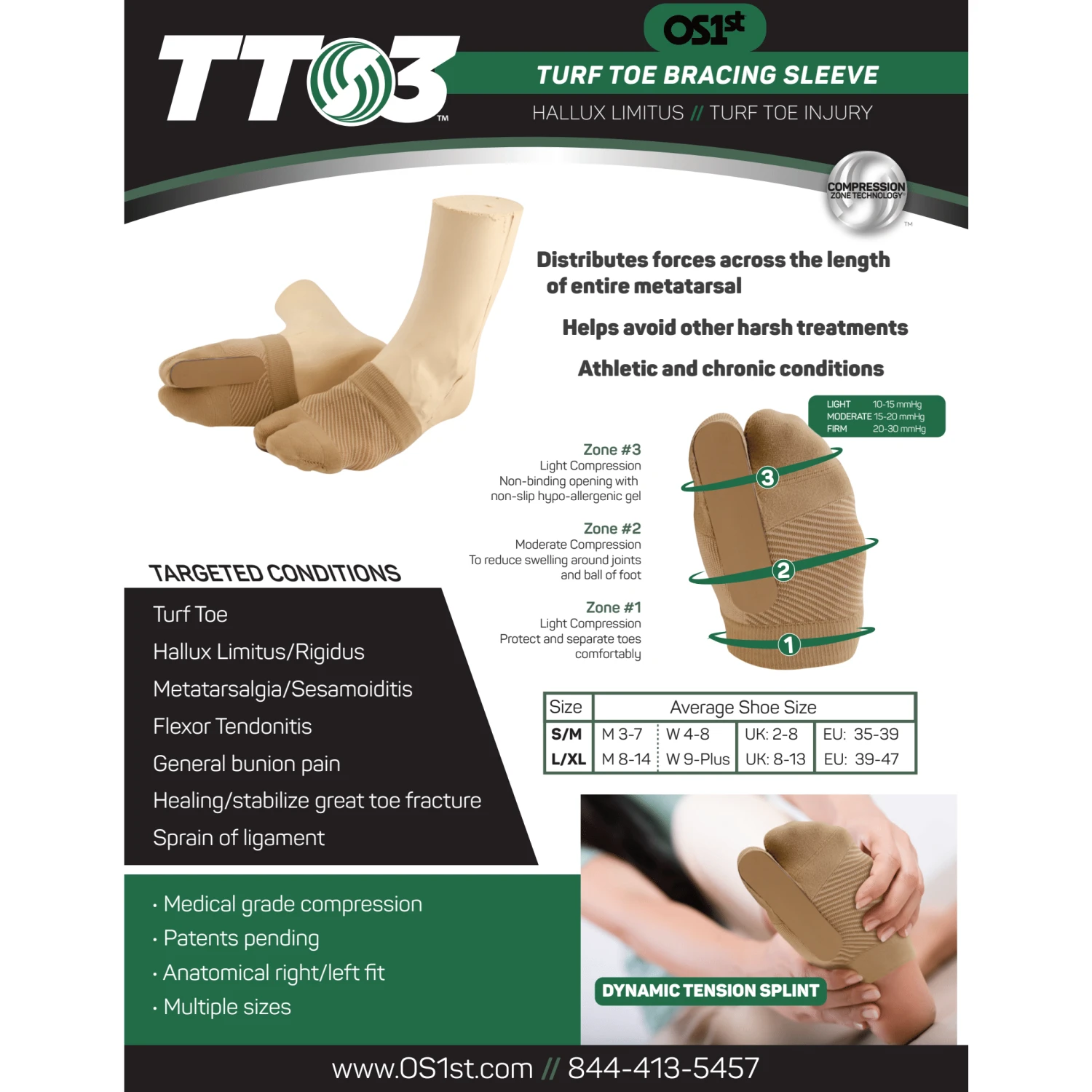 OS1st TT3 Turf Toe Brace 3 OS1st TT3 Turf Toe Brace - Image 3