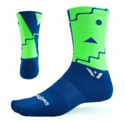Swiftwick Vision Six Abstract Crew Socks