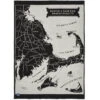 Faribault Mill Boston Map Wool Throw