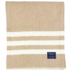 Faribault Mill Trapper Wool Throw -Fashion Comprehensive faribault mill khaki natural stripe trapper wool throw 28758659924077 690x.progressive 4f663dfe 6675 47c7 946d 68f7b91306fc