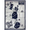 Faribault Mill Minneapolis Chain Of Lakes Map Throw