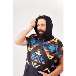 Nomadix Changing Poncho -Fashion Comprehensive nomadix cp panw 106 changing poncho man hood detail 1