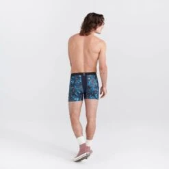 SAXX Underwear Droptemp Cooling Mesh Boxer Brief Fly -Fashion Comprehensive sxbb09f wwb 2body b fa23