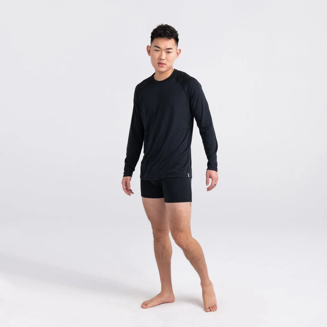 SAXX Mens Roast Master Mid-Weight Base Layer Long Sleeve 3 SAXX Mens Roast Master Mid-Weight Base Layer Long Sleeve - Image 3