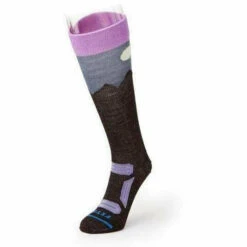 FITS Ultra Light Ski OTC Socks -Fashion Comprehensive ultra light ski otc amethyst orchid chestnut teton