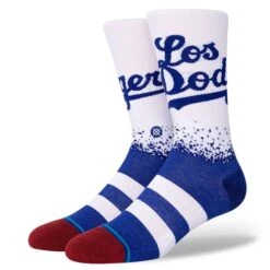 Stance Mens MLB Dodgers Connect Crew Socks
